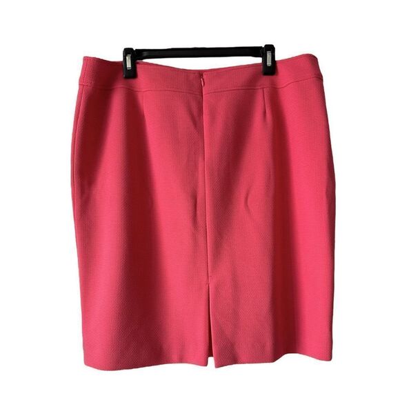Tahari ASL Women's‎ Stretch Hidden Zip Closure Mini Skirt Pink Size 16 - Picture 3 of 6